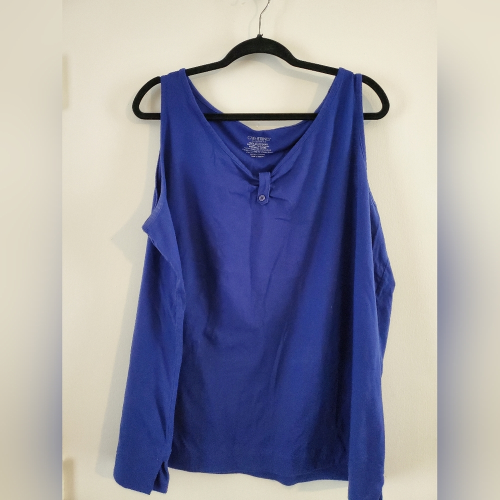 Royal Blue Catherine's tank top